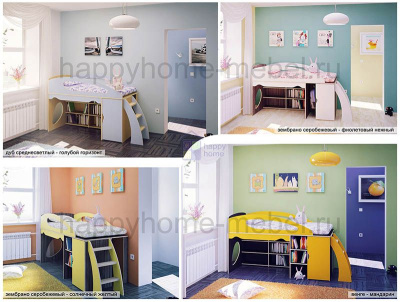 РАСТУЩАЯ КРОВАТЬ-ЧЕРДАК ОРБИТА RISE 1