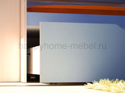 ДВУХЪЯРУСНАЯ КРОВАТЬ С ДИВАНОМ HAPPY KIDS SOFT - 6М