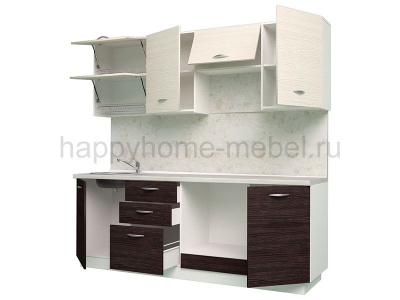 ГОТОВАЯ ПРЯМАЯ КУХНЯ LIFE WOOD 1 2200