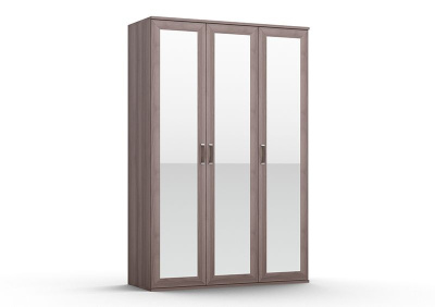 ТРЕХСТВОРЧАТЫЙ ШКАФ ДЛЯ ОДЕЖДЫ GLOSS 03 С ЗЕРКАЛАМИ
