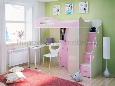 КРОВАТЬ-ЧЕРДАК BAMBINI 16 SUITE