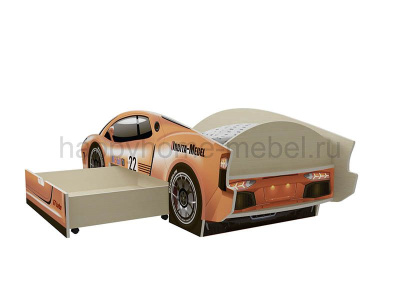 КРОВАТЬ-МАШИНА ЛАМБОРДЖИНИ (ОРАНЖЕВАЯ)