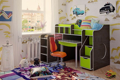 НИЗКАЯ КРОВАТЬ-ЧЕРДАК BAMBINI 29