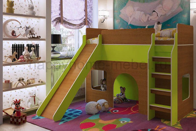 КРОВАТЬ-ЧЕРДАК С ГОРКОЙ ОРБИТА 20