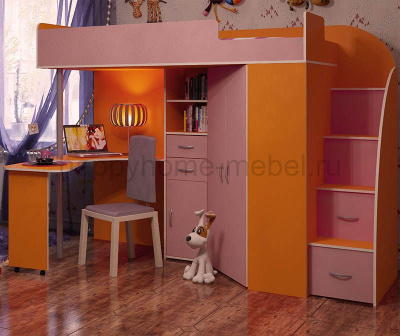 КРОВАТЬ-ЧЕРДАК BAMBINI 16