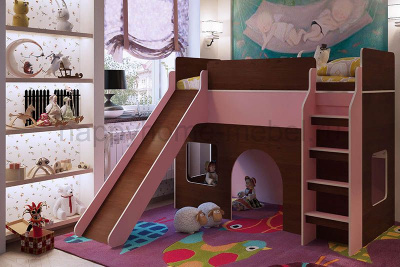 КРОВАТЬ-ЧЕРДАК С ГОРКОЙ ОРБИТА 20