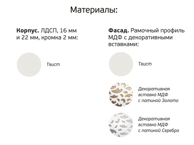 ЧЕТЫРЕХСТВОРЧАТЫЙ ШКАФ ДЛЯ ОДЕЖДЫ TWIST (НИЦЦА) 04