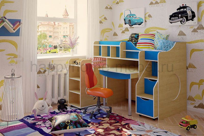 НИЗКАЯ КРОВАТЬ-ЧЕРДАК BAMBINI 29