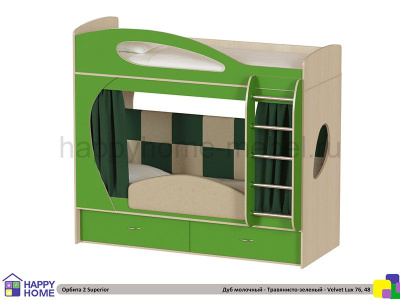 ДВУХЪЯРУСНАЯ КРОВАТЬ ОРБИТА 2 SUPERIOR 200