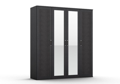 ЧЕТЫРЕХСТВОРЧАТЫЙ ШКАФ ДЛЯ ОДЕЖДЫ GLOSS 04 С ДВУМЯ ЗЕРКАЛАМИ