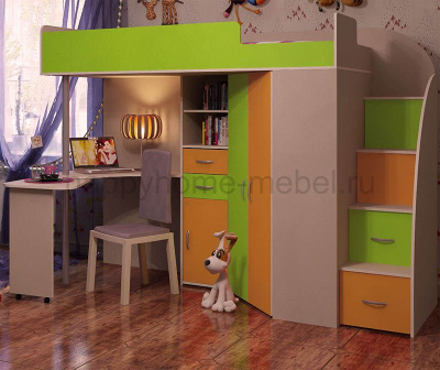 КРОВАТЬ-ЧЕРДАК BAMBINI 16