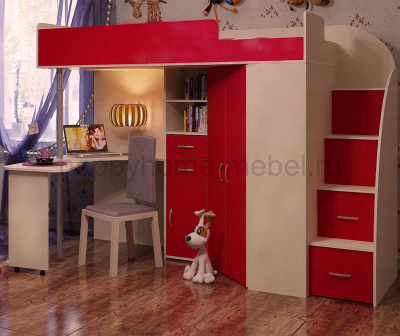 КРОВАТЬ-ЧЕРДАК BAMBINI 16