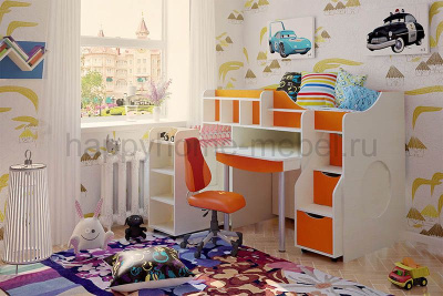 НИЗКАЯ КРОВАТЬ-ЧЕРДАК BAMBINI 29