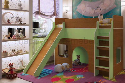 КРОВАТЬ-ЧЕРДАК С ГОРКОЙ ОРБИТА 20