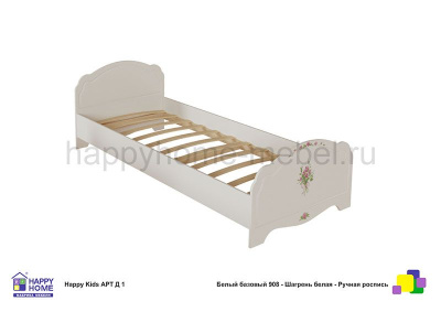 КРОВАТЬ ДЛЯ ДЕВОЧКИ HAPPY KIDS ART D1
