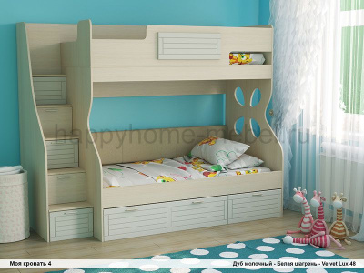 ДВУХЪЯРУСНАЯ КРОВАТЬ МОЯ КРОВАТЬ - 4