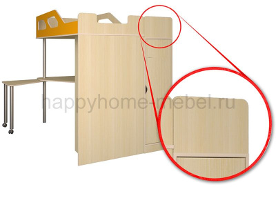 ДВУХЪЯРУСНАЯ КРОВАТЬ HAPPY KIDS K-8S