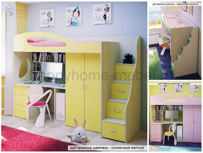 КРОВАТЬ-ЧЕРДАК ОРБИТА 21 NEW