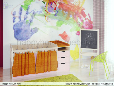 ДЕТСКАЯ КРОВАТЬ HAPPY KIDS JOY MINI 160Х70 СМ