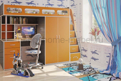 КРОВАТЬ-ЧЕРДАК BAMBINI 28 190