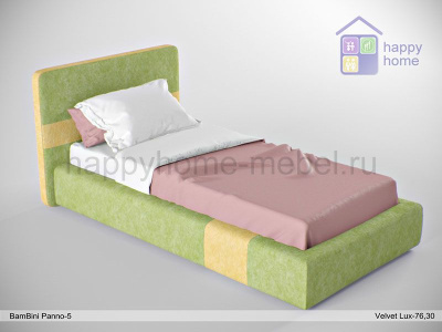 МЯГКАЯ ДЕТСКАЯ КРОВАТЬ BAMBINI PANNO 5