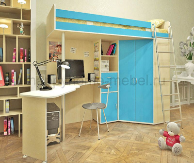 КРОВАТЬ-ЧЕРДАК ОРБИТА 1 ЛАЙТ