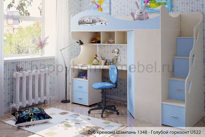 КРОВАТЬ-ЧЕРДАК BAMBINI 32 SUITE