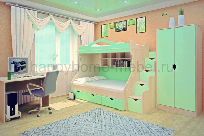 ДЕТСКАЯ КОМНАТА HAPPY KIDS R-13