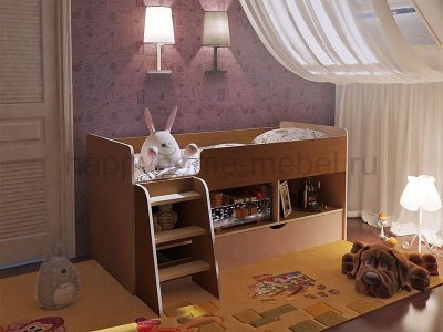 КРОВАТЬ-ЧЕРДАК BAMBINI 17