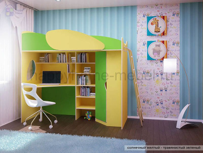 РАСТУЩАЯ КРОВАТЬ-ЧЕРДАК ОРБИТА RISE 5