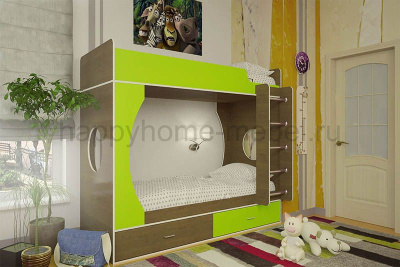 ДВУХЪЯРУСНАЯ КРОВАТЬ ОРБИТА 2