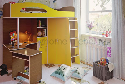 КРОВАТЬ-ЧЕРДАК BAMBINI 1 SUITE