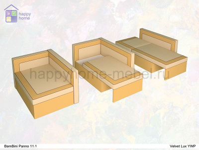 ДИВАН-КРОВАТЬ BAMBINI PANNO 11.1