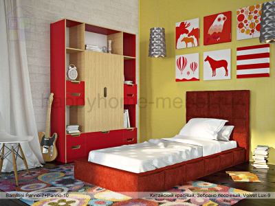 МЯГКАЯ ДЕТСКАЯ КРОВАТЬ BAMBINI PANNO 7