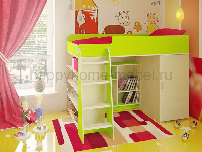 КРОВАТЬ-ЧЕРДАК BAMBINI 6