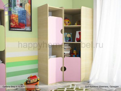 УГЛОВОЙ ШКАФ-СТЕЛЛАЖ ОРБИТА STEP H11