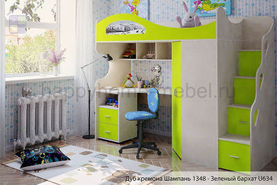 КРОВАТЬ-ЧЕРДАК BAMBINI 32 SUITE