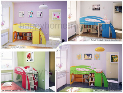 РАСТУЩАЯ КРОВАТЬ-ЧЕРДАК ОРБИТА RISE 2