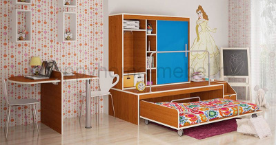 ПОДИУМНЫЙ КОМПЛЕКС FELICITA KIDS 2 + СТОЛ 2.1