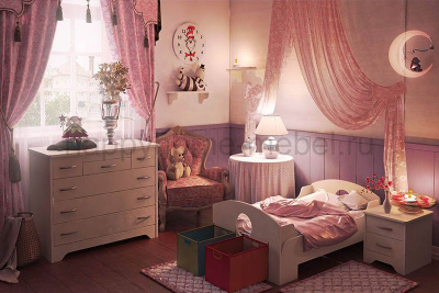 РАЗДВИЖНАЯ КРОВАТКА BAMBINI 02.1 (ОТ 0+)