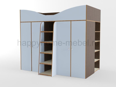 ДВУСПАЛЬНАЯ ШКАФ-КРОВАТЬ ОРБИТА ЛЕТО 3