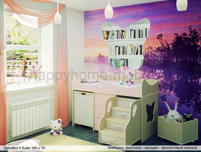 КРОВАТЬ-ЧЕРДАК BAMBINI 9 SUITE S