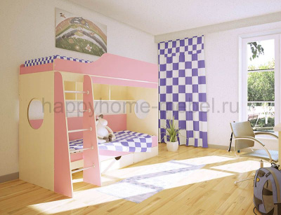 ДВУХЪЯРУСНАЯ КРОВАТЬ ОРБИТА 5