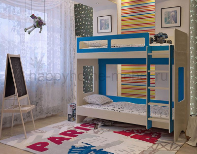 ДВУХЪЯРУСНАЯ КРОВАТЬ FELICITA KIDS 5.1