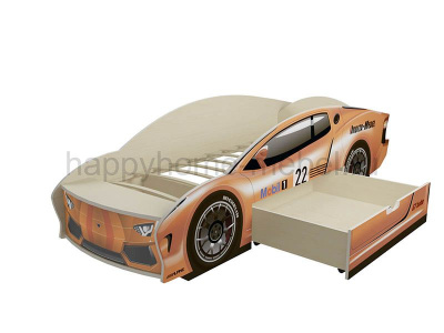 КРОВАТЬ-МАШИНА ЛАМБОРДЖИНИ (ОРАНЖЕВАЯ)