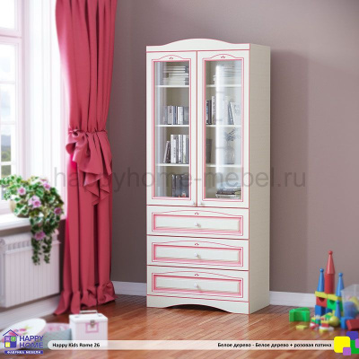 ШКАФ-ВИТРИНА HAPPY KIDS ROME 26