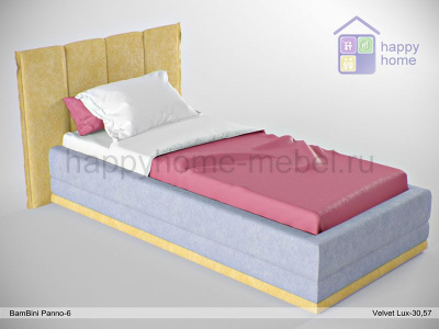 МЯГКАЯ ДЕТСКАЯ КРОВАТЬ BAMBINI PANNO 6