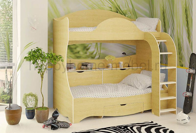 ДВУХЪЯРУСНАЯ КРОВАТЬ BAMBINI 5