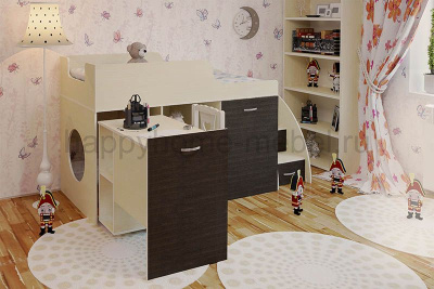 КРОВАТЬ-ЧЕРДАК BAMBINI 13 + ЛЕСТНИЦА 13.1