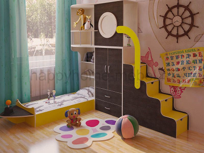 КРОВАТЬ С БАЛКОНОМ BAMBINI 20